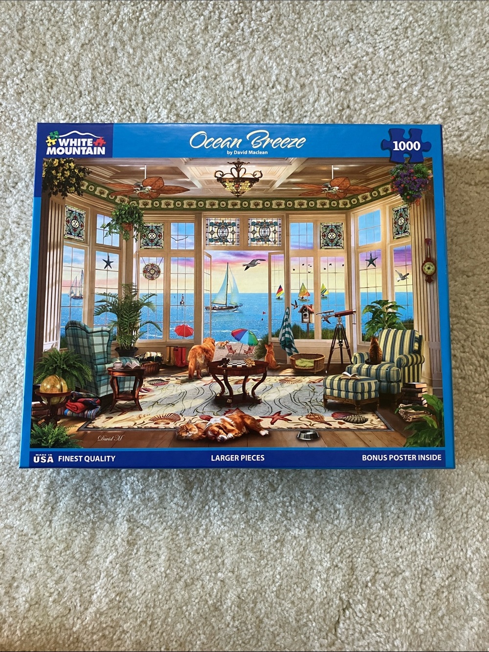 White Mountain Ocean Breeze Puzzle